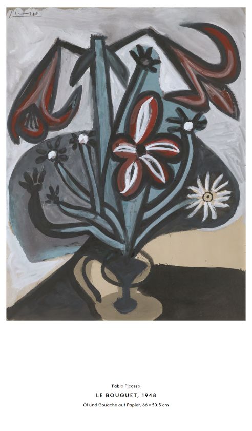 Pablo Picasso: LE BOUQUET, 1948 – {source?html}